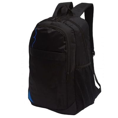 가벼운 검은 폴리에스테르 학교 배낭 가방
