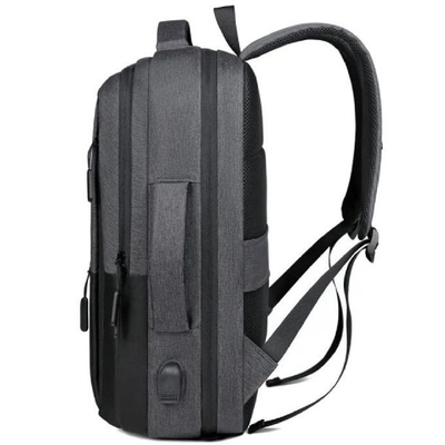 가볍고 방수 편리한 비즈니스 노트북 배낭 USB 충전 포트