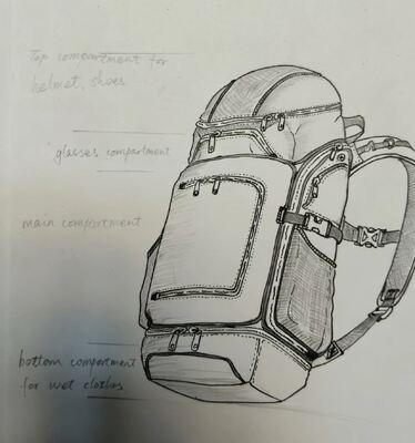 스포츠 가방 야외 스포츠 가방 방수 폴리에스터 구조 맞춤식 로고 헬스장 하이킹 및 여행을위한 완벽한